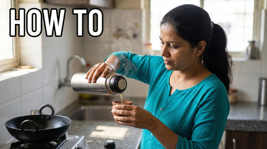 Green Tea in Thermos Infuser Bottle: Golden Rules + Video Guide
