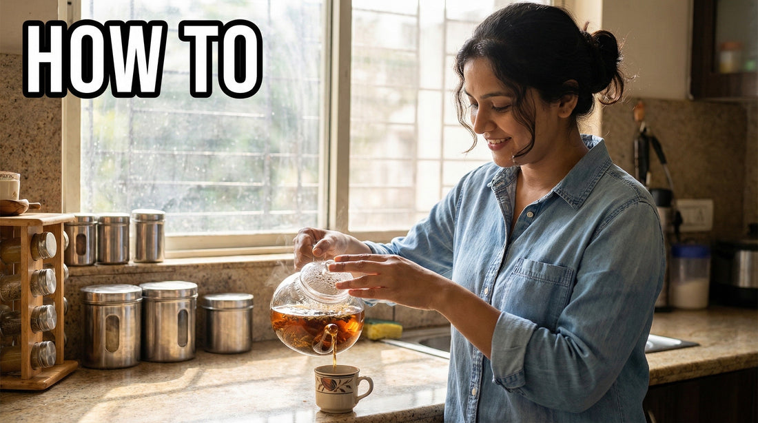 How to Use a Glass Infuser Pitcher for Tea, Coffee, and Fruit Water (Video)