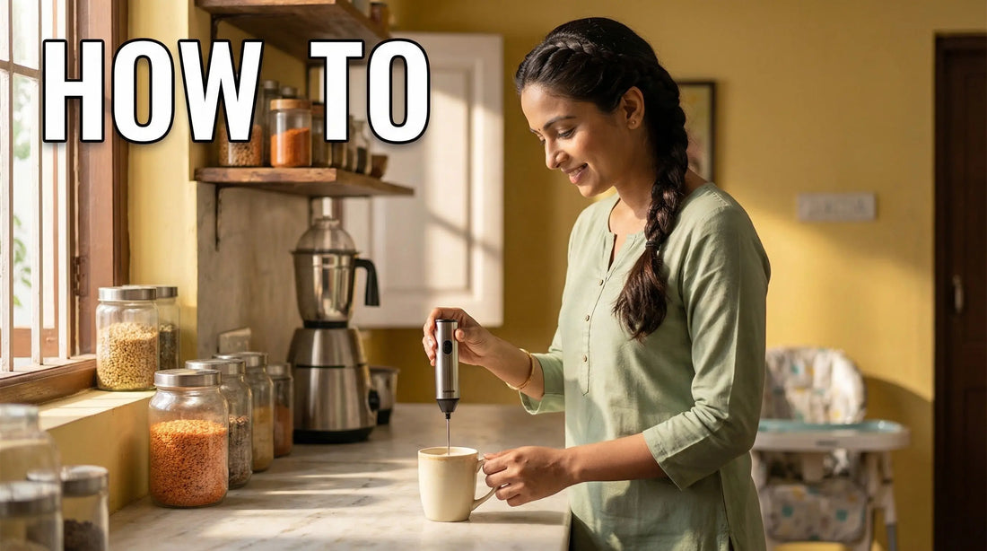 Rechargeable Milk Frother Usage: A Quick Guide for Morning Coffee