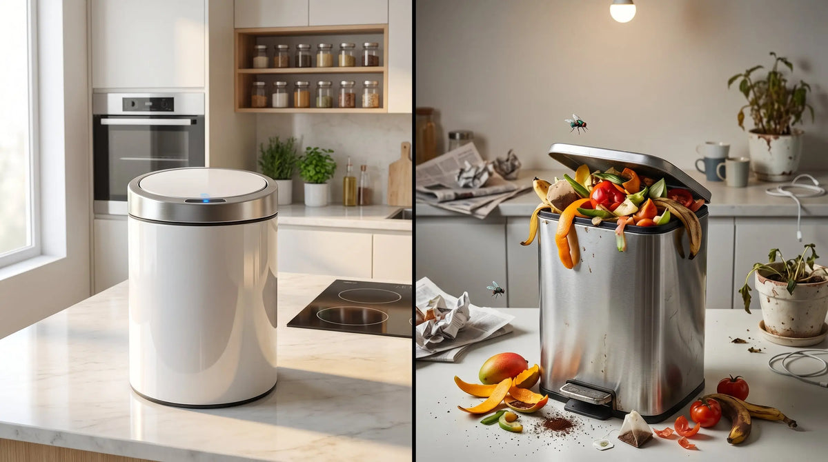 Dustbin with Lid: Why Open Bins Are Unhygienic | InstaCuppa