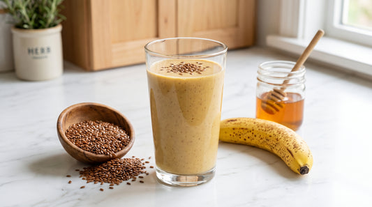 Flax Seed Smoothie - InstaCuppa Portable Blender Recipe