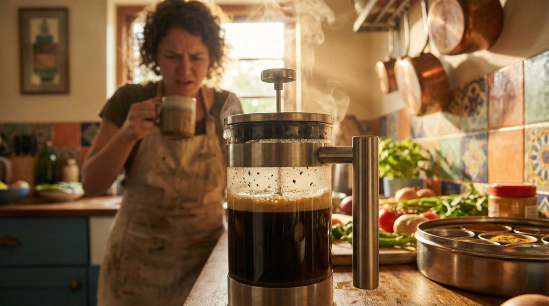 French Press Bitter? 5 Fixes That Take 2 Minutes (With Ratio Chart)