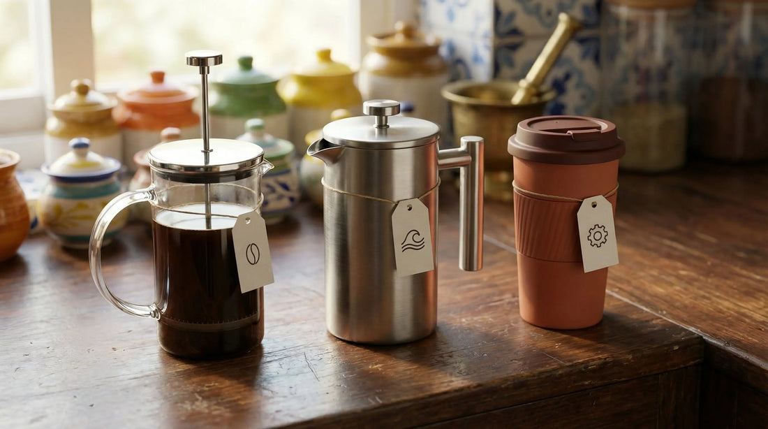 French Press Price in India: Glass vs Steel vs Travel — What Each Budget Gets You