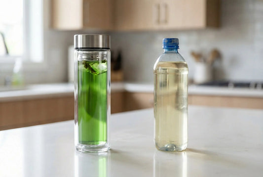 Glass Tea Tumbler vs Plastic Tea Bottle: Which Is Safer?