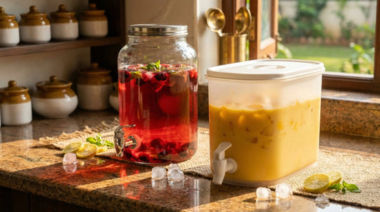 Glass vs Plastic Beverage Dispenser: Why Indian Kitchens Are Switching