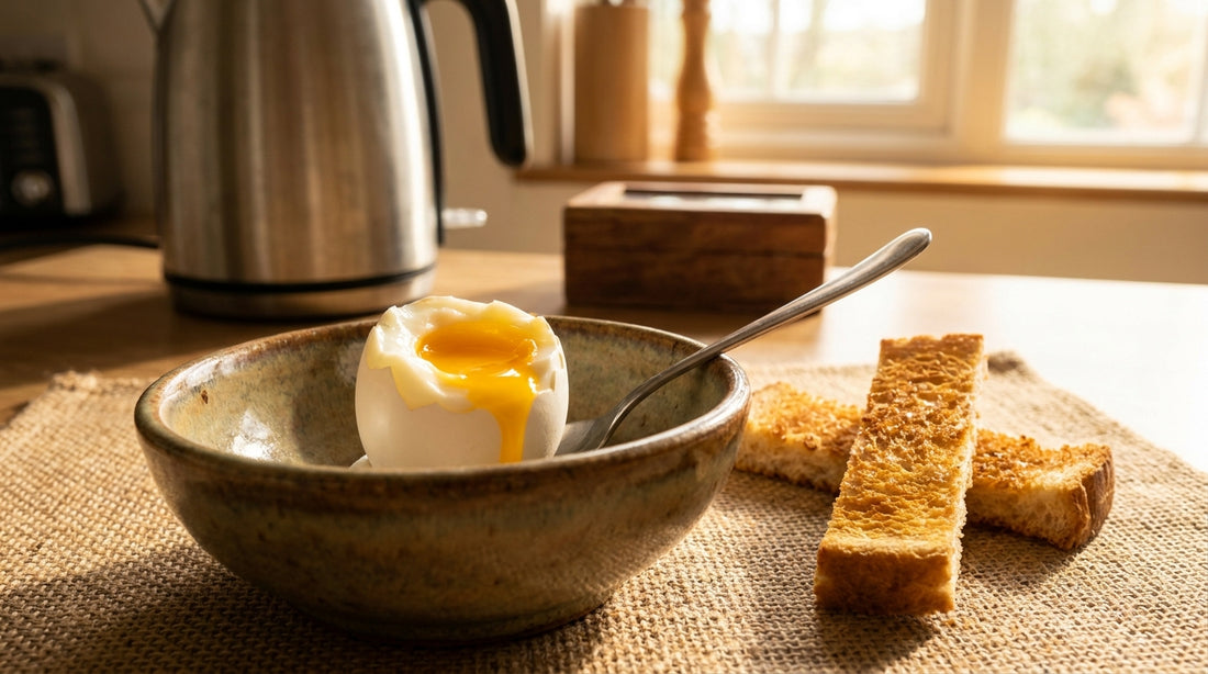 Half Boiled Egg in a Multicook Kettle: Runny Yolk Every Time