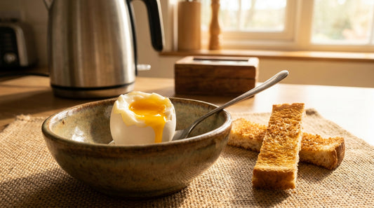 Half Boiled Egg in a Multicook Kettle: Runny Yolk Every Time
