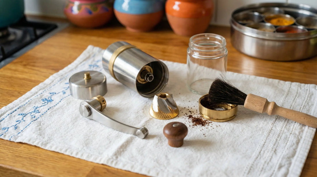 How to Clean a Manual Coffee Grinder: Ceramic & Steel Burr Care Guide