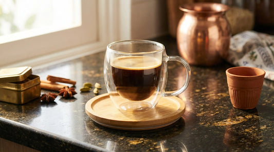 InstaCuppa Double Wall Glass Mug Review: Tested for Durability & Heat