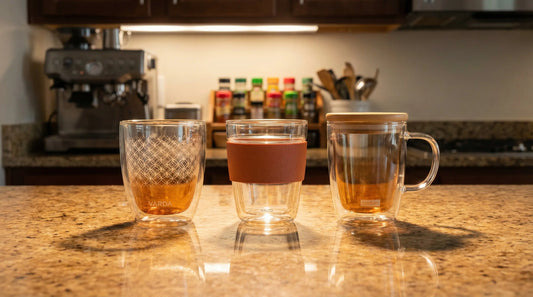 InstaCuppa vs Borosil vs Agaro Glass Mugs: 3-Brand Comparison (India)
