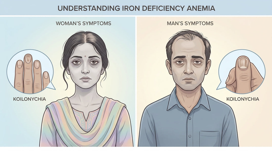 Iron deficiency anemia guide for Indians - signs, tests, and treatment