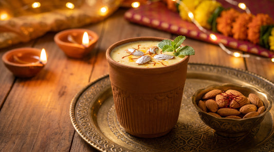 Kesar Badam Milkshake - InstaCuppa Portable Blender Recipe