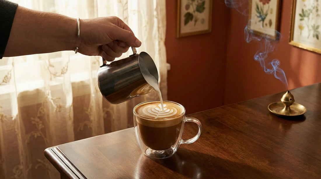 Latte Art at Home in a Double Wall Glass Mug: Why It Looks Better in Glass