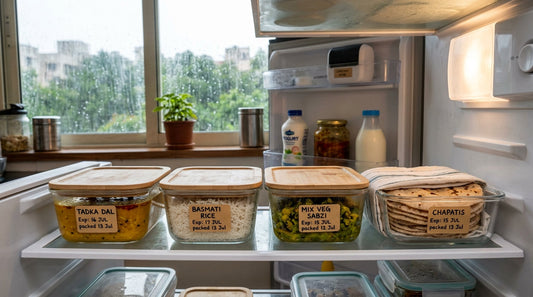 How long do leftovers last in monsoon India fridge storage times dal rice sabzi