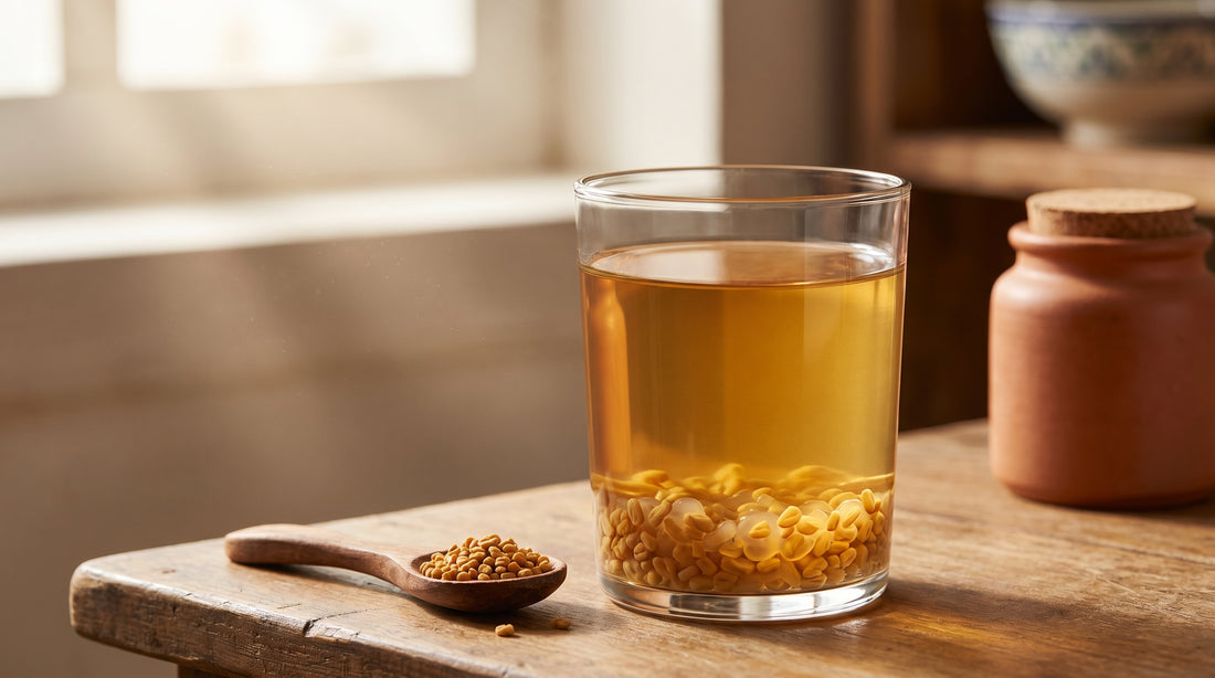 Methi Water Benefits: Fenugreek Water for Blood Sugar & Hair