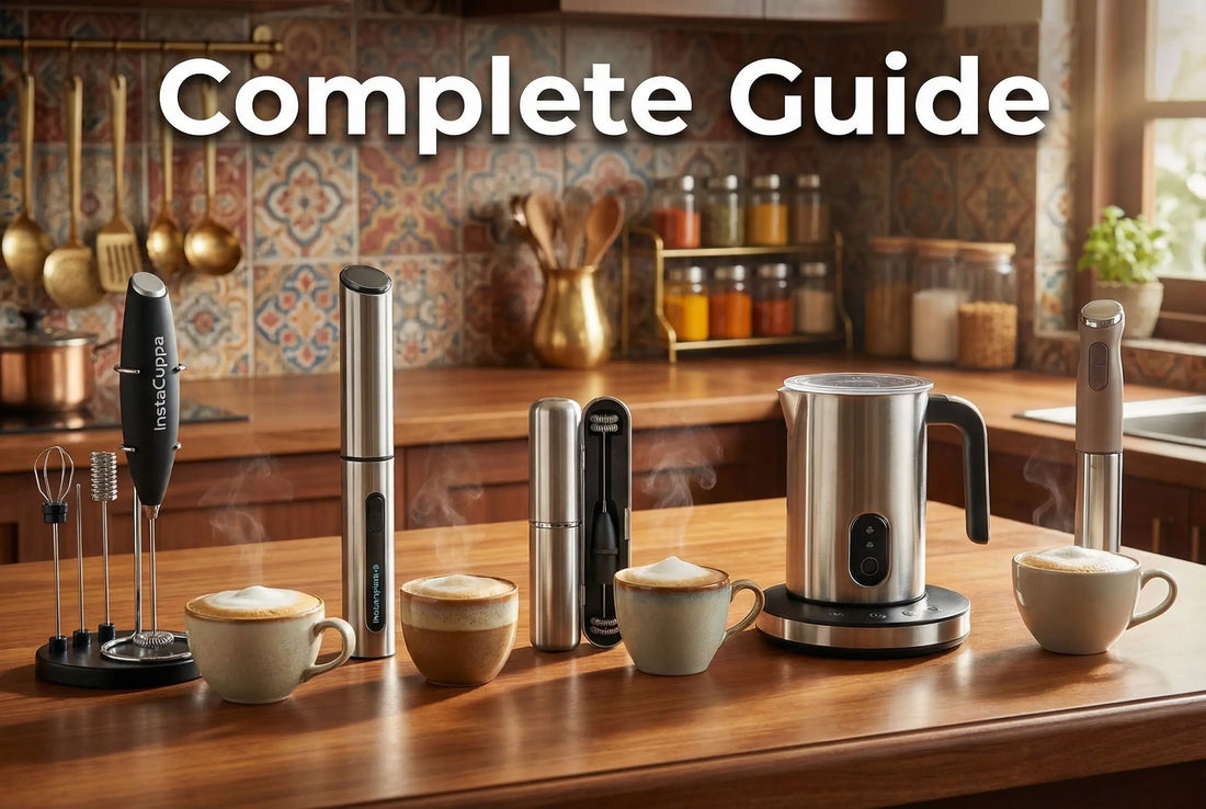 Milk Frother Complete Guide - InstaCuppa Blog