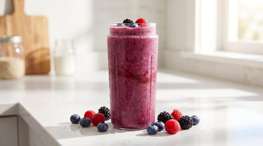 Mixed Berry Smoothie - InstaCuppa Portable Blender Recipe
