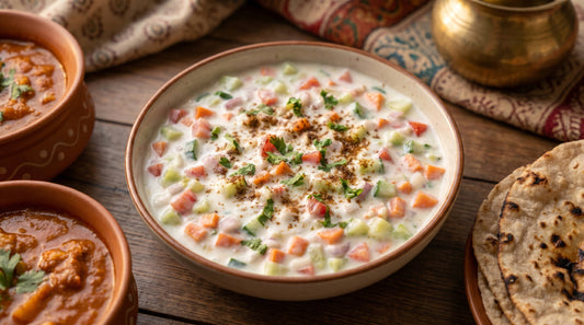 Mixed Vegetable Raita: Crunchy, Creamy, and Full of Color