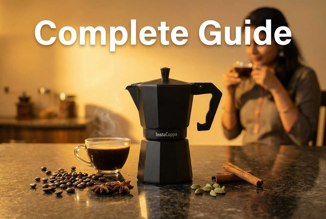 Moka Pot Coffee India Complete Guide - InstaCuppa Blog