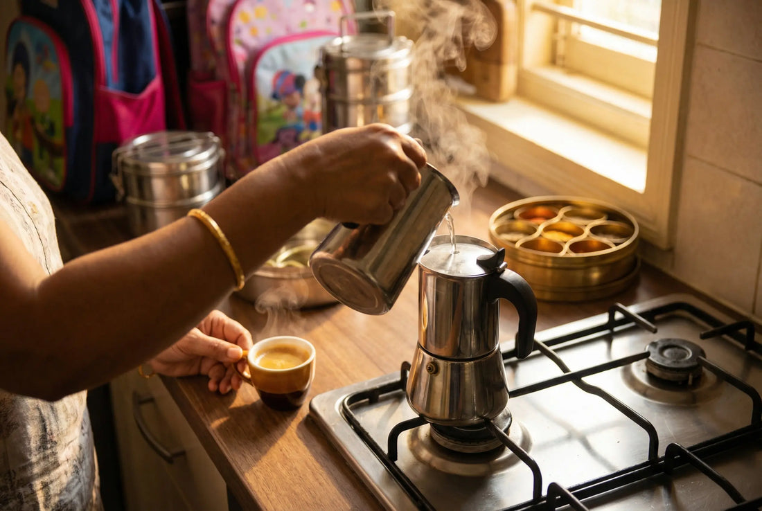 Quick Espresso at Home: The 3-Minute Moka Pot Hack for Busy Mornings — InstaCuppa