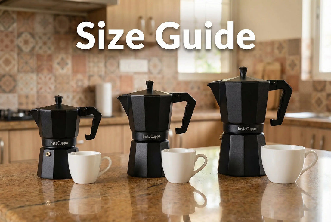Moka Pot Size Guide - InstaCuppa Blog