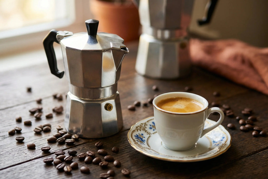 Stovetop Espresso Recipe: Classic Moka Pot Espresso in 5 Minutes — InstaCuppa