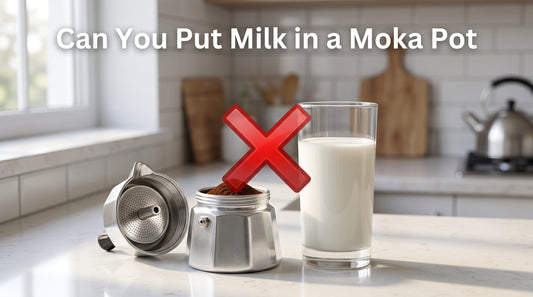 Can You Put Milk in a Moka Pot? What Actually Happens