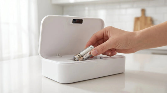 Motion sensor dustbin battery insertion and troubleshooting