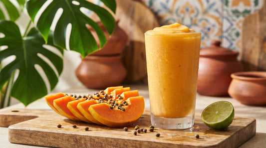 Papaya Smoothie - InstaCuppa Portable Blender Recipe