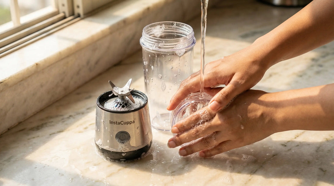 How to Clean a Portable Blender: Blade, Lid & Deep Clean