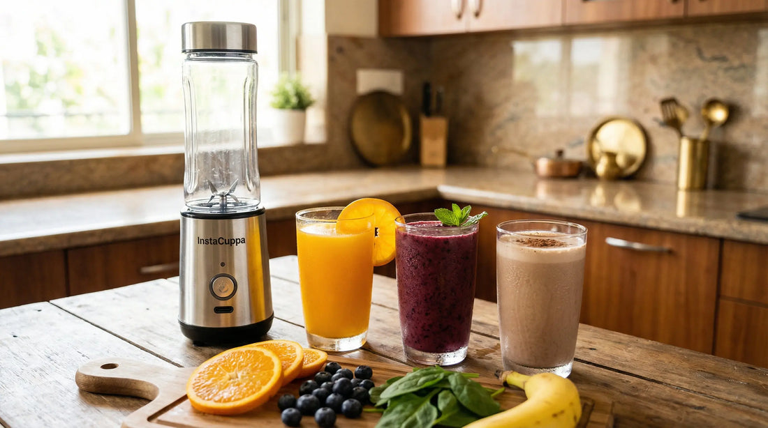 Portable Juicer Blender: Juice, Smoothie & Shake in One Device