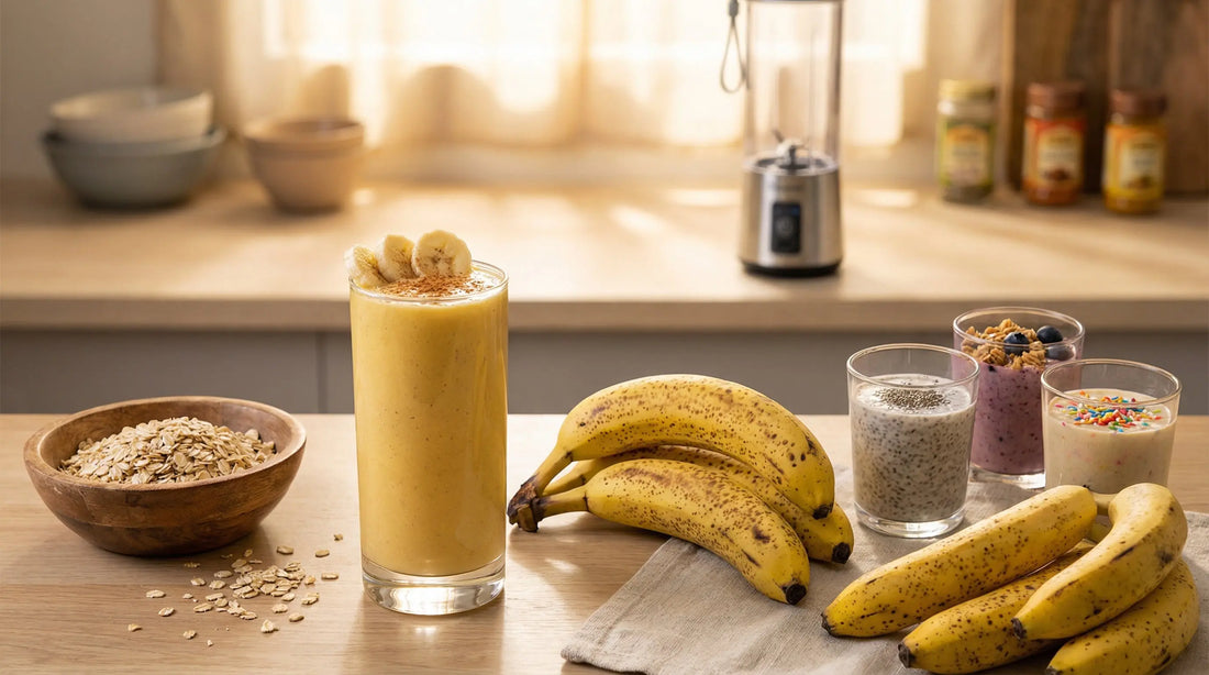Banana Smoothie Recipe: Gym, Breakfast & Kids' Versions