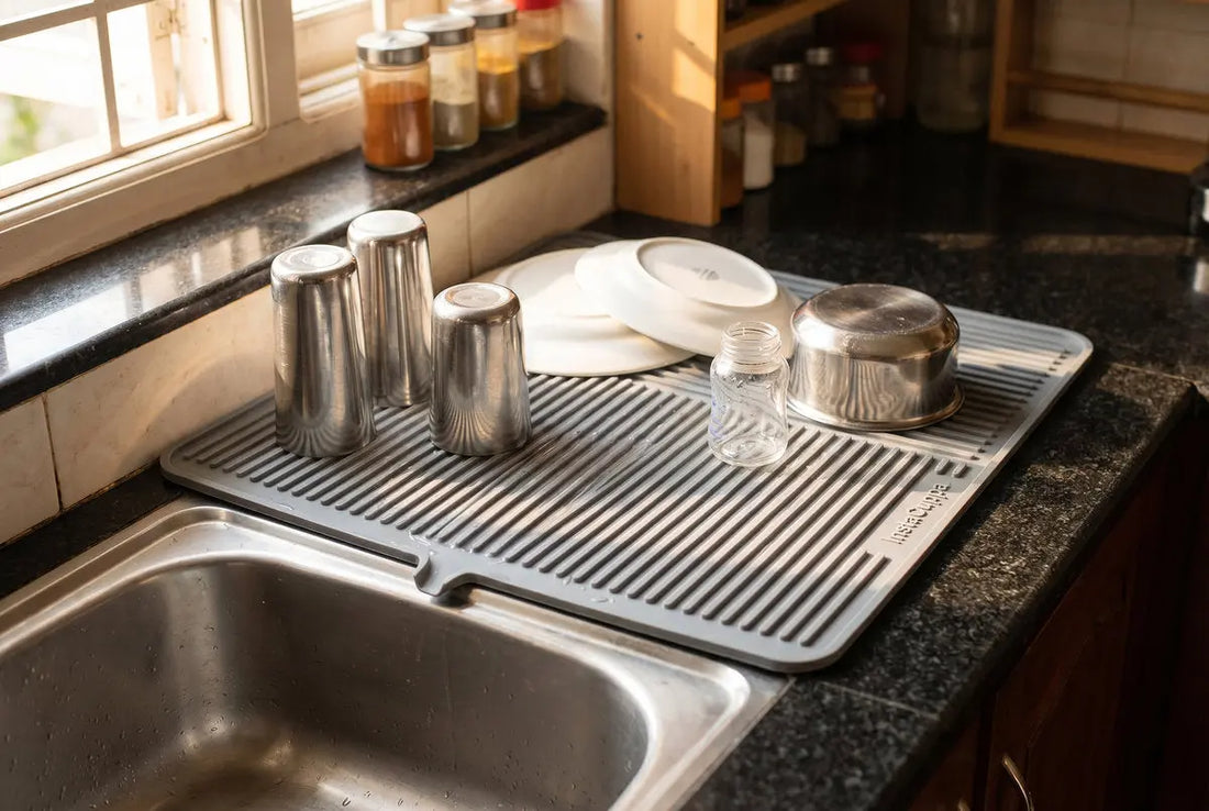 Silicone dish drying mat complete guide for Indian kitchens