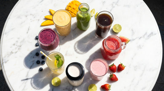 Summer Drinks with a Portable Blender - InstaCuppa Portable Blender Recipe
