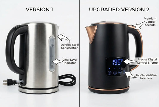 InstaCuppa Electric Kettle Dispenser V1 vs V2: Which One Should You Pick?