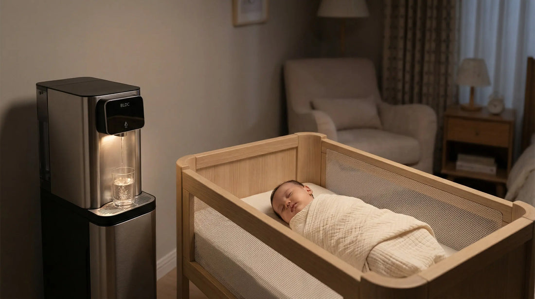 Silent Water Dispenser: BLDC Motor Tech for Night Feeds & WFH
