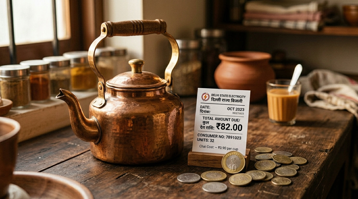Chai Maker Electricity Bill: Cost Per Cup Calculated – InstaCuppa Store