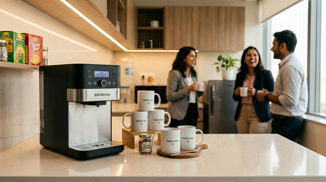 Chai Maker for Small Office: Setup for 5-10 People
