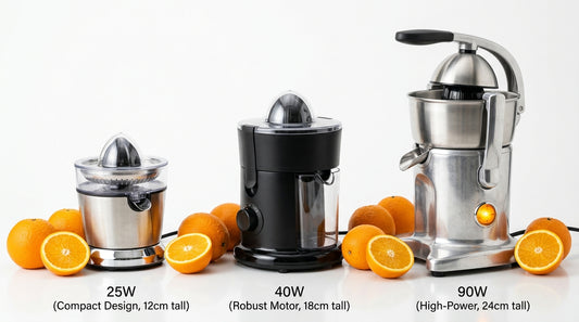 Citrus Juicer Wattage: Why It Matters More Than You Think