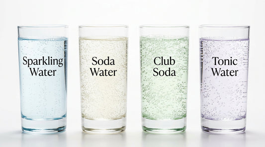 Club Soda vs Soda Water vs Sparkling Water: What's the Difference?
