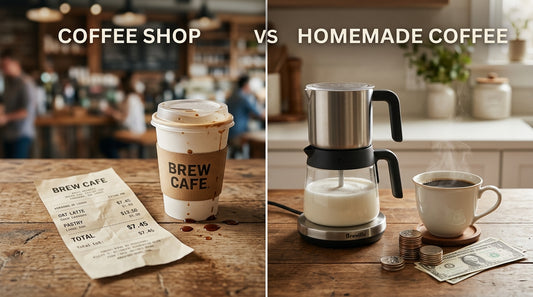 Coffee Shop vs Home: How Much You Save with a Milk Frother