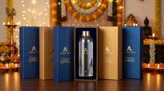 Corporate Gift Water Bottles India: Why Glass Beats Plastic for Diwali