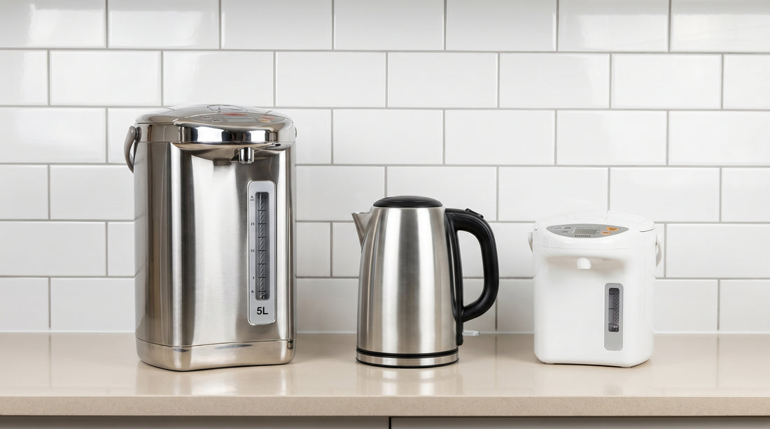 Electric water boiler dispenser vs kettle vs thermopot