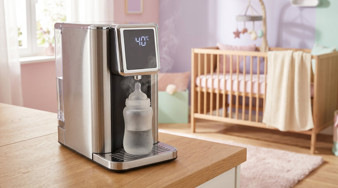 Hot water dispenser with precise temperature for baby formula