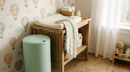 Diaper Dustbin: Why New Parents Need a Touchless, Odour-Sealed Bin
