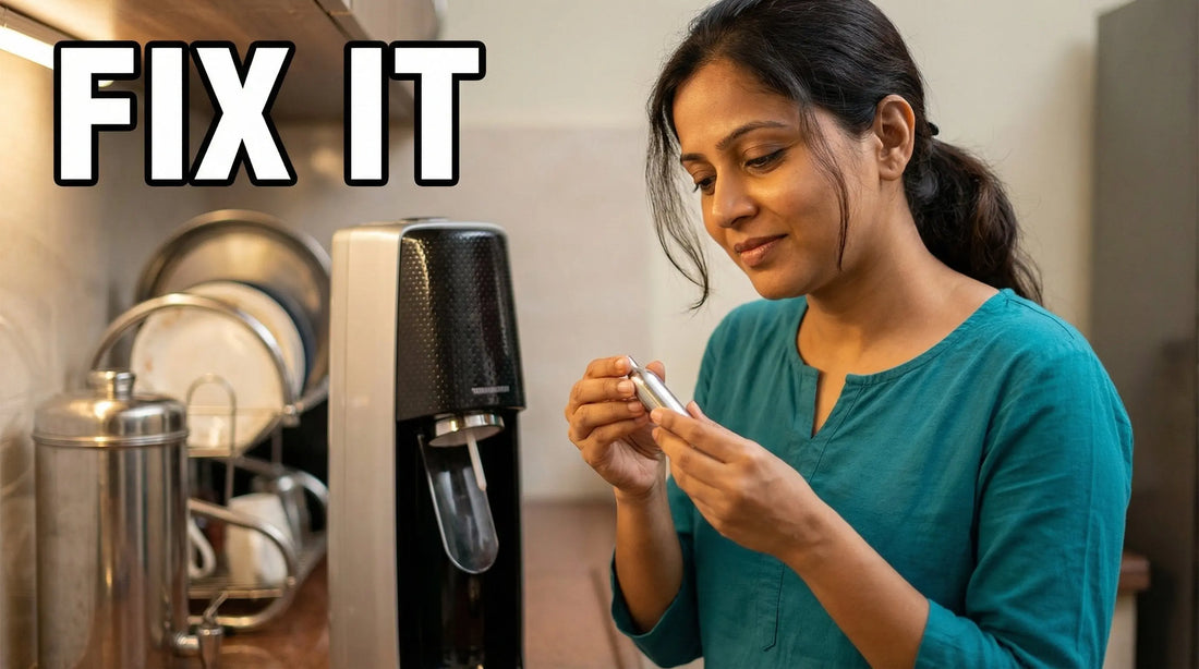 Soda Maker Cylinder Problems: CO2 Capsule Refills, Leaks, and What Actually Works