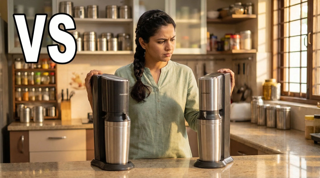 InstaCuppa vs Softel Soda Maker: Honest Comparison for Indian Homes