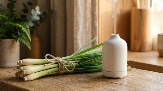 Lemongrass oil benefits for diffuser