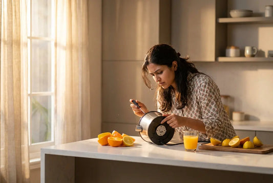 Electric citrus juicer problems and troubleshooting fixes in Indian kitchen