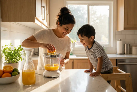 Electric juicer for home Indian family switching from manual juicing